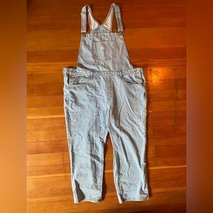 Levi’s women’s light wash  overalls